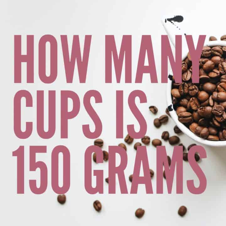 150 grams to cups